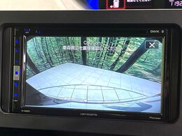【バックカメラ】駐車時に後方がリアルタイム映像で確認できます。大型商業施設や立体駐車場での駐車時や、夜間のバック時に大活躍！運転スキルに関わらず、今や必須となった装備のひとつです！