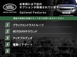 こちらの車両には表記のメーカーオプションが装備・装着されております。