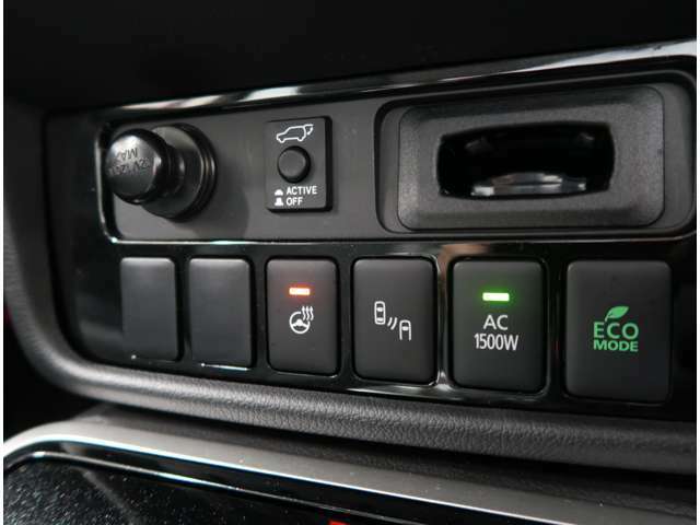 ステアリングヒーター　後側方/後退時車両検知警報システム　AC電源　エコドライブモード