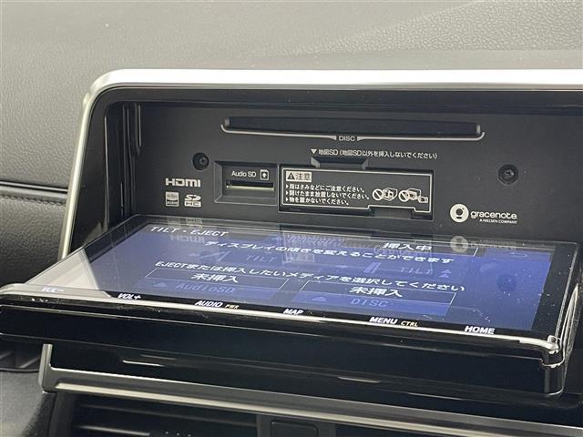 【ナビゲーション】Bluetooth、TV等のAV機能も豊富！HDMI接続等は、ナビの機種によってオプション対応可能です。ご相談ください。