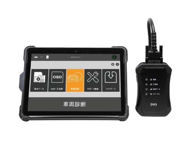 国産車全メーカー対応、高機能診断機完備、中古スマートキーの複製等も対応で安心して展示中古車の購入をご検討頂けます（スペアキー有料）