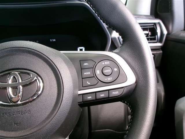 クルーズコントロールで高速道路の走行もラクラク♪