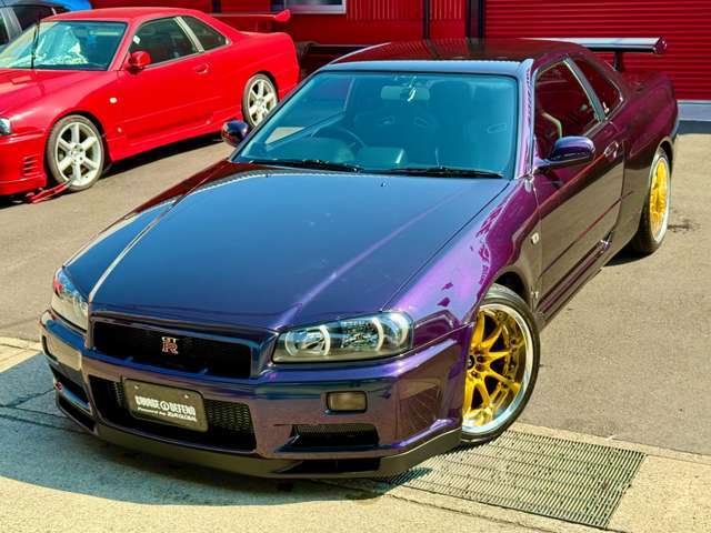 ■フロントビュー■●NISMOメーター＆スモークウインカー●LEDテール●HKS3層IC＆Fパイプ＆エアフィルター＆Vpro＆EVC●大型タワーバー●砲弾マフラー●RAYSホイール