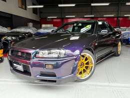 平成11年式　スカイラインGT-R●NISMOメーター＆スモークウインカー●LEDテール●HKS3層IC＆Fパイプ＆エアフィルター＆Vpro＆EVC●大型タワーバー●砲弾マフラー●RAYSホイール