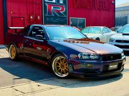 ■フロントビュー■●NISMOメーター＆スモークウインカー●LEDテール●HKS3層IC＆Fパイプ＆エアフィルター＆Vpro＆EVC●大型タワーバー●砲弾マフラー●RAYSホイール