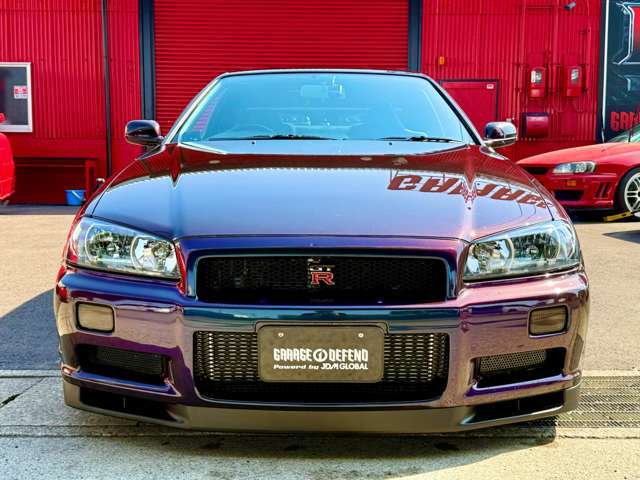 ■フロントビュー■●NISMOメーター＆スモークウインカー●LEDテール●HKS3層IC＆Fパイプ＆エアフィルター＆Vpro＆EVC●大型タワーバー●砲弾マフラー●RAYSホイール