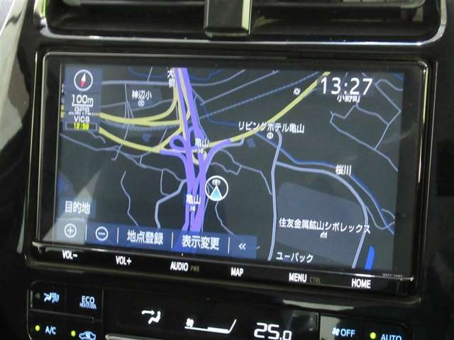 操作しやすい純正地デジメモリーナビ付きです♪