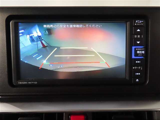 バック時の運転をサポートするバックガイドモニター