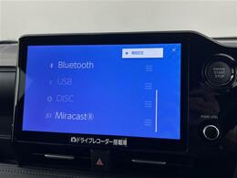 【Miracast】スマートフォンもしくはタブレットの画面を、ナビやオーディオ接続して表示させたり、音楽を聴いたりできます！退屈な通勤も楽しみになりますね♪