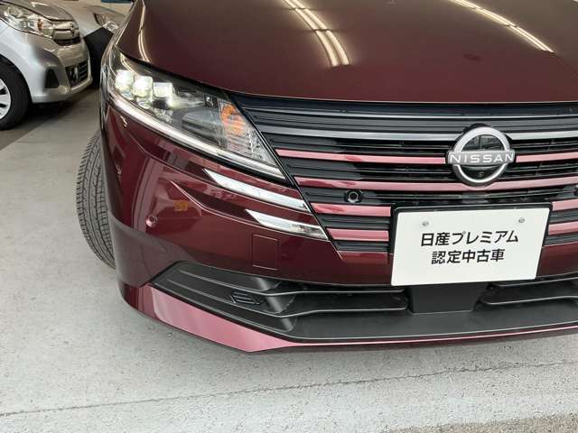 夜間の走行も明るい『LEDヘッドライト』！！オートライト機能が付いているので、スモールライトや、ヘッドライトの点灯・消灯が自動で便利です。