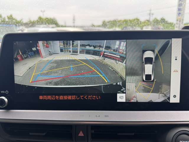 ◆360°ビューカメラ【上から見下ろした視界で安全に駐車が可能です。縦列駐車もラクラク♪】★