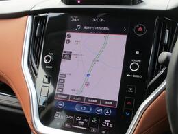 メーカー純正11.6インチセンターインフォメーションディスプレイです。大型画面に映し出される地図は視認しやすく、様々な機能の調整を画面内で操作可能なのでスイッチ類が少なくスマートなデザインです。
