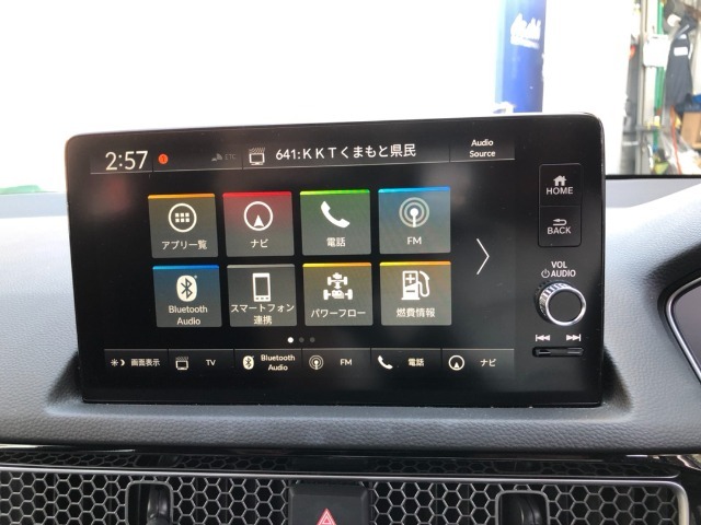 【HONDA CONNECTナビ】9インチワイドディスプレーで操作しやすく、AppleCarplayにも対応しています！より便利、より快適でおすすめです★