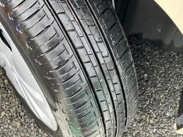 【タイヤの溝】溝も十分残っているので、すぐに交換の必要はありません！溝が一定以上消耗している場合は新品に交換しています！