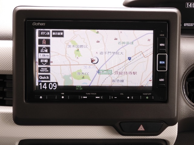 ◆ホンダ純正メモリーナビ◆初めての場所もナビゲーションがご案内！楽しい旅行をサポートします。