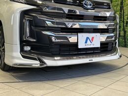 【モデリスタエアロ】人気のモデリスタエアロを装着！クルマの外観がよりスタイリッシュになり、街中で存在感あふれる1台に♪将来買い替える時にもリセールに影響しやすく、価値ある人気の装備です！