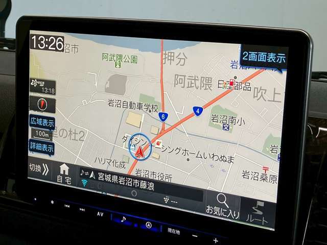 アルパイン製BIG X11インチフローティングナビフルセグTV/Bluetooth/パノラミックビューモニター