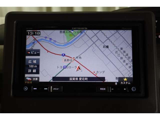 ドライブのお供メモリーナビ付きです♪初めての道路もこれがあれば安心です！