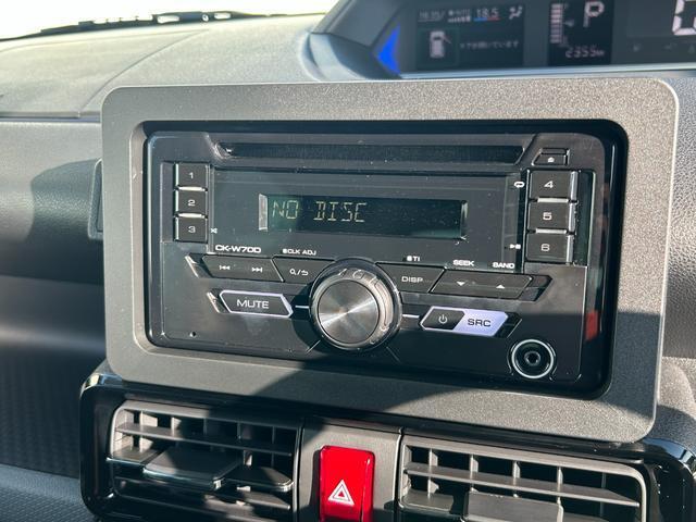 AUX　CD　ラジオが使えます！シンプルなので操作も簡単！