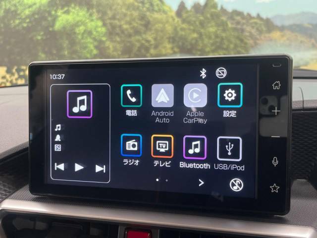 【ディスプレイオーディオ】お持ちのスマートフォンと連携して、ナビやbluetoothでの音楽再生が可能です♪デザインはもちろん操作性も良好！別途ナビ機能の取付けも可能です♪