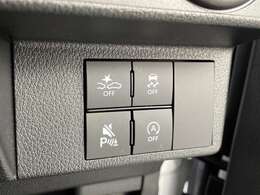 【運転席操作部】『運転席周辺の装備』の画像になります。快適なドライブを楽しむための機能が装備されています！運転席から触れるので使いやすいです！