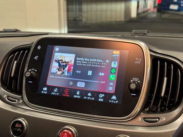 AppleCarPlay/Android Autoが接続可能！