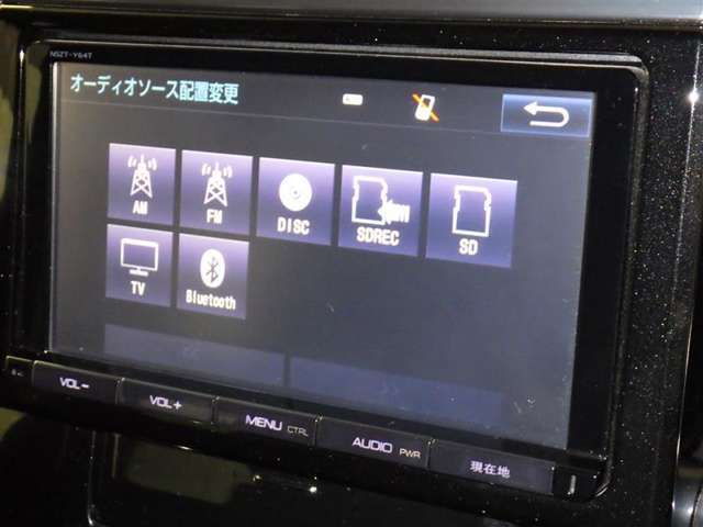 ブルートゥースオーディオ機能付です！お持ちの　i-Pоdなどで音楽を楽しめます。