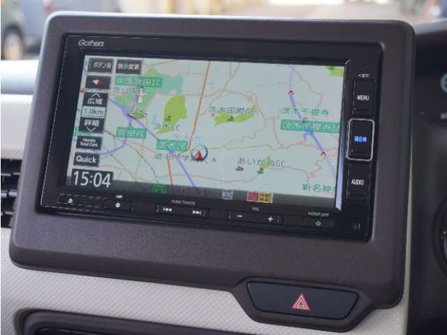 ◆ホンダ純正メモリーナビ◆初めての場所もナビゲーションがご案内！楽しい旅行をサポートします。