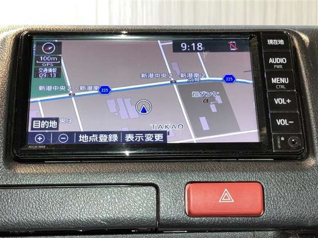 SDメモリーナビ（ワンセグ対応）付きです♪