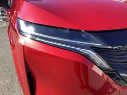 【LEDヘッドライト】LEDヘッドライトを装備しています