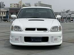 レガシーB4　RSK　BE5/WRC・03スタイルカスタム！カッコ良く決まっております