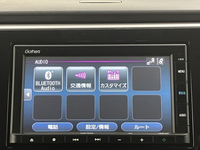 【オーディオ機能】Bluetooth対応、CDプレーヤー・AM/FMチューナー付きです