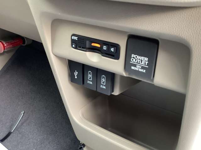 ETCも装備済み。スムーズなご移動に必須アイテムですね！