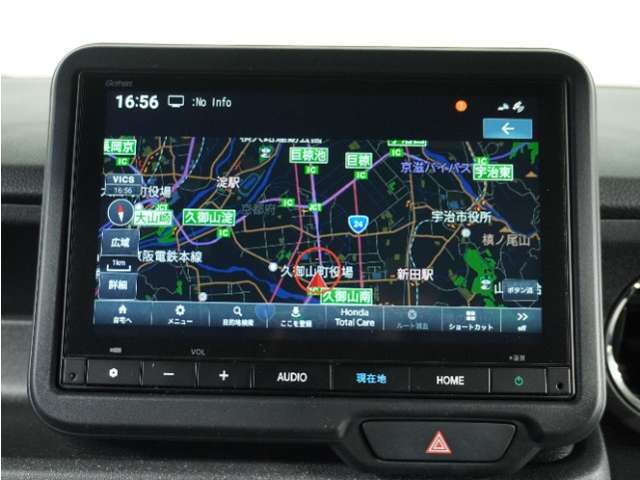 ◆ホンダ純正メモリーナビ◆初めての場所もナビゲーションがご案内！楽しい旅行をサポートします。