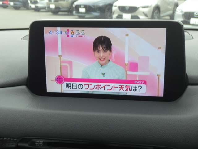 TV付きです。