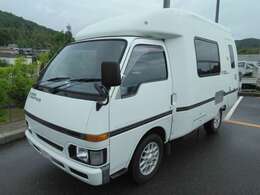 キャンピング車！ヨコハマモーターセールス！ベースキャンパー！7人乗り！軽油！ディーゼル！AT！オートマ！アルミ！社外ナビ！トイレ！シャワー！シンク！冷蔵庫！換気扇！