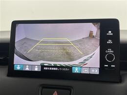 【バックカメラ】駐車が苦手な方でも映像で後方の安全確認もしっかり♪見えない死角の部分や距離感などモニター確認することが可能です！