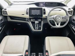 【インパネ全体】全方位で視界が広く、高い目線で運転もしやすいです！