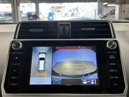 【全方位モニター】 クルマを上空から見下ろしているかのように、直感的に周囲の状況を把握できます。