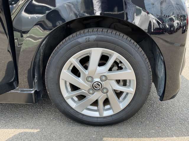155/65R14　純正アルミホイール