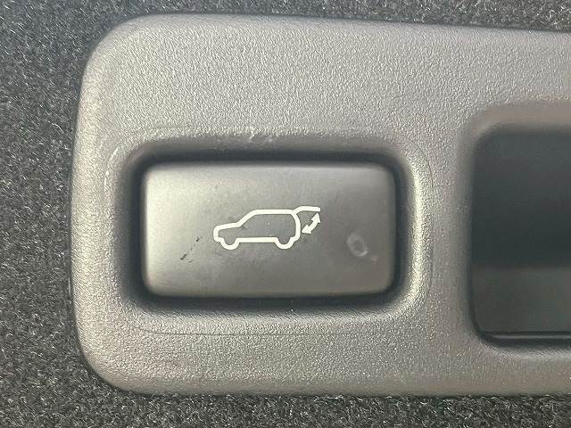 【電動リアゲート】ボタンひとつで大きなゲートも簡単に開閉可能です。高級車ならではの装備は嬉しいですね。