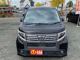 正面からの画像です。　　カラーはブラックマイカメタリックです！