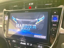 【BIG-X10インチナビ】人気の大画面BIG-Xナビを装備。専用設計で車内の雰囲気にマッチ！ナビ利用時のマップ表示は見やすく、テレビやDVDは臨場感がアップ！いつものドライブがグッと楽しくなります♪