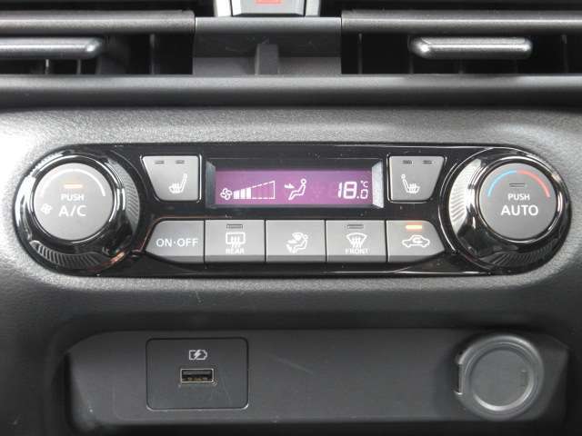 オートA/Cで快適な温度をしっかりキープ！