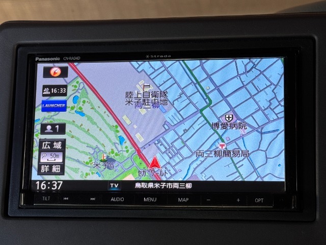 社外7インチナビを装着しております◎