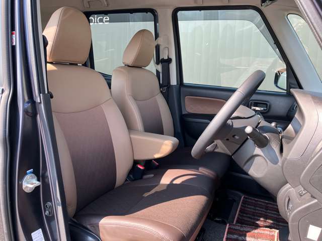 運転席も広々、ドライブも楽しめますね♪実際お座りいただくのが、分かりやすいと思います。お気軽にご来店ください！