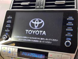 【大画面ナビ】人気の大型9インチナビを装備。存在感のある大画面はインパクト大！ナビ利用時のマップ表示は見やすく、テレビやDVDは臨場感がアップ！いつものドライブがグッと楽しくなります♪