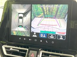【全方位モニター用カメラ】専用のカメラにより、上から見下ろしたような視点で360度クルマの周囲を確認することができます☆死角部分も確認しやすく、狭い場所での切り返しや駐車もスムーズに行えます。