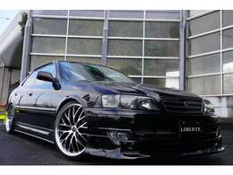 NEWドレスアップカー！！新品フルエアロ・新品車高調・ヘッドライト加工・新品19inch・黒革調シート・後期