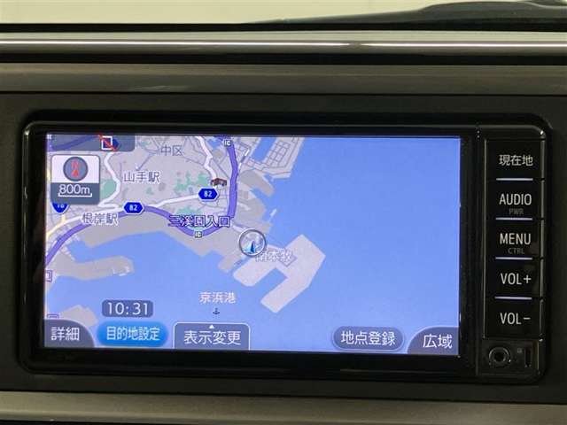純正ナビゲーション装着済み！今や必需品ですね！快適なドライブには必須です
